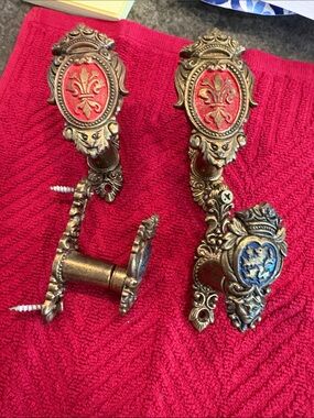 Ornate Antique-Medieval Style Sword and or Gun Hangers